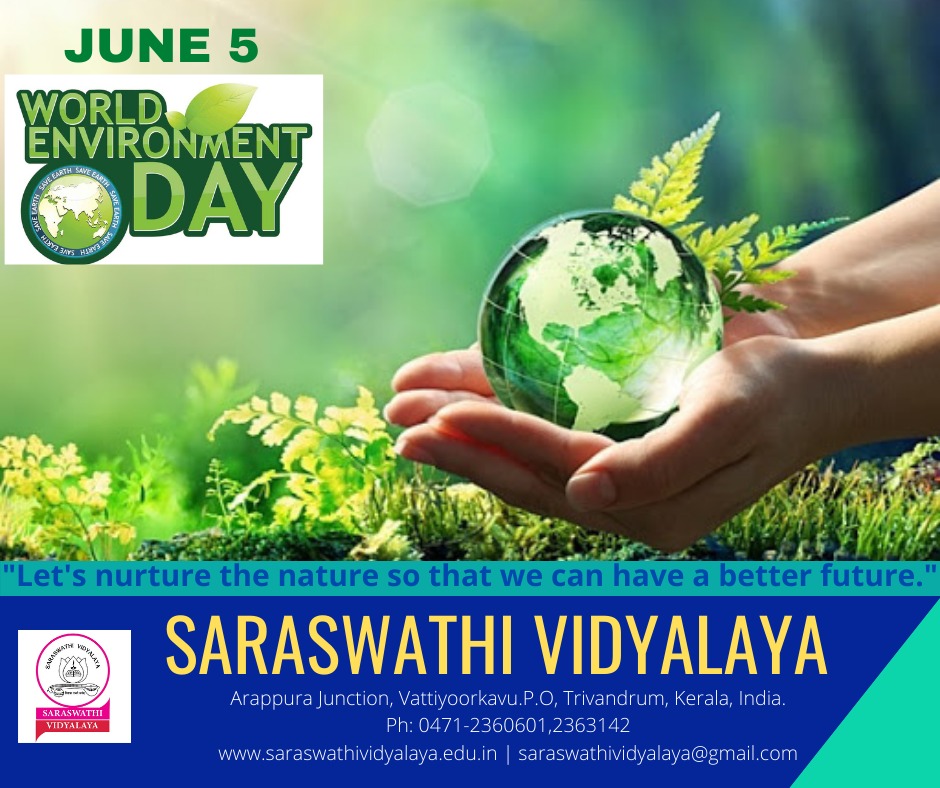 Wishing all very Happy World Environment Day,2021
